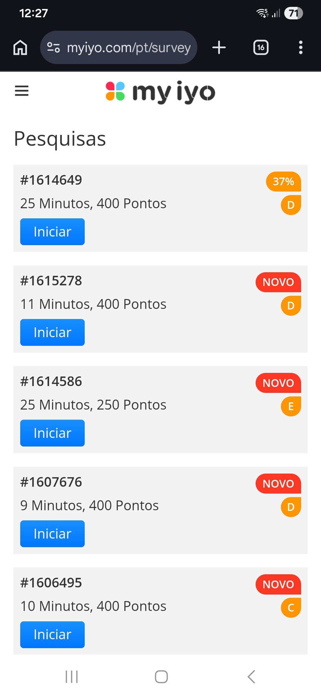 Histórico de Saldo Confirmado Março