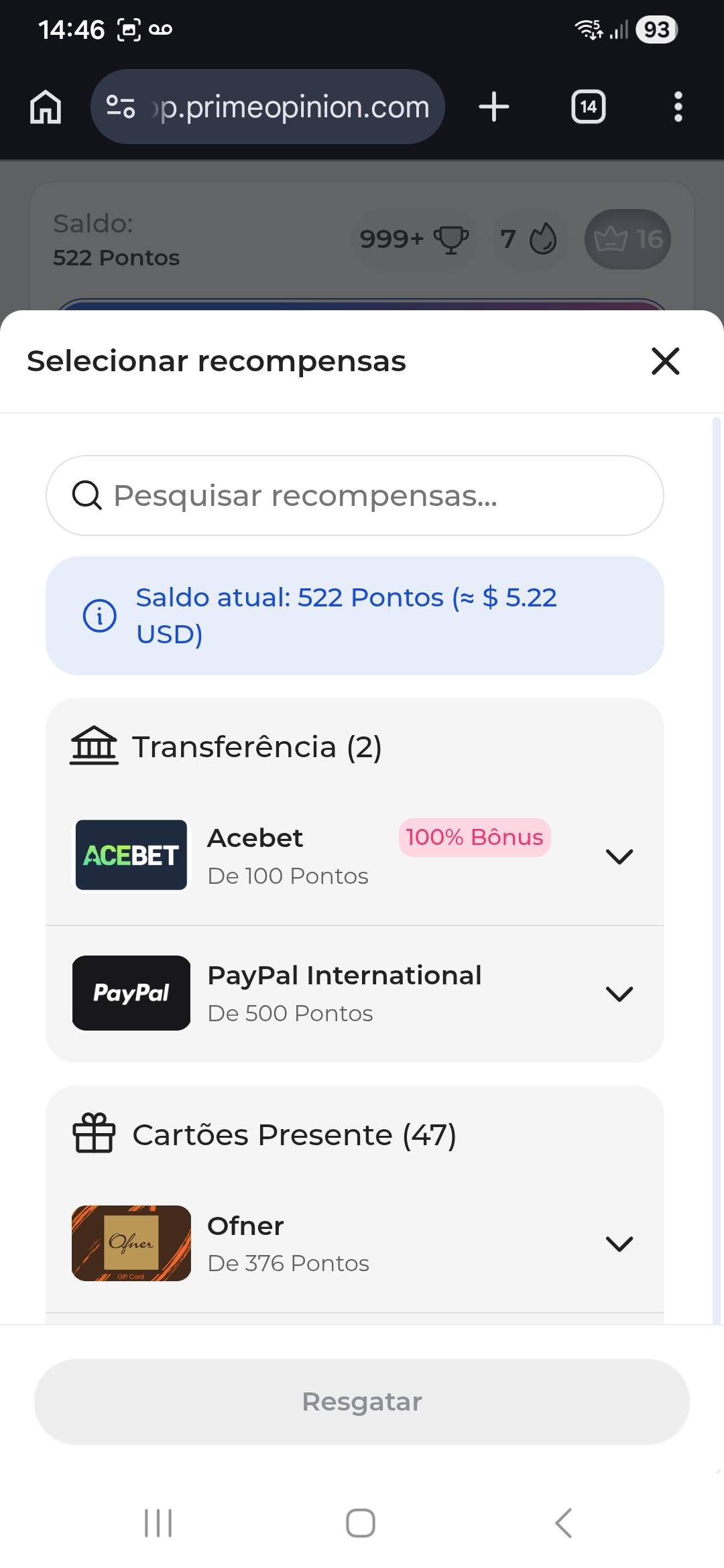 Interface de Tarefas Renda Fácil Net
