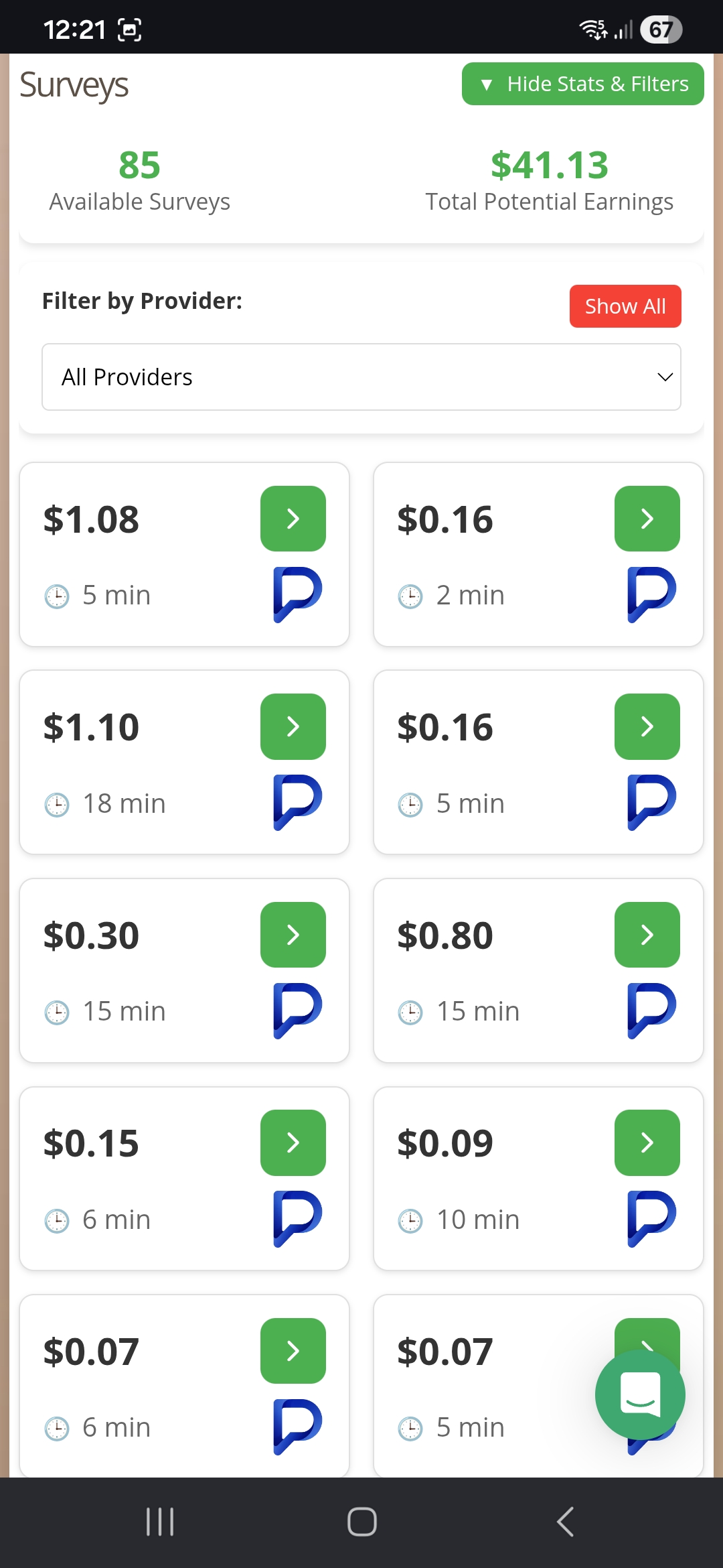 Print 1 TimeBucks