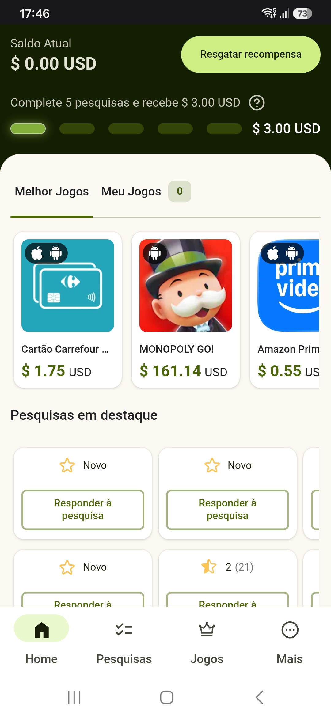 Página do App na Play Store - Renda Fácil Net