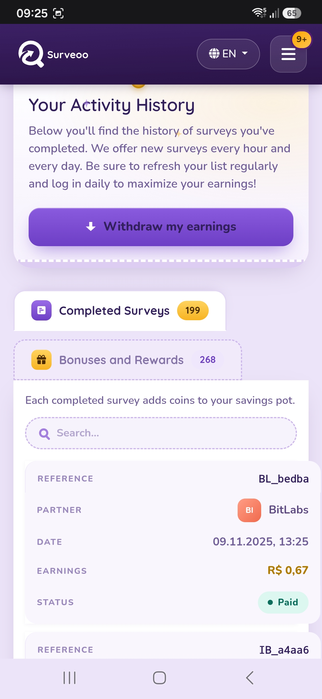 My personal experience with Surveoo