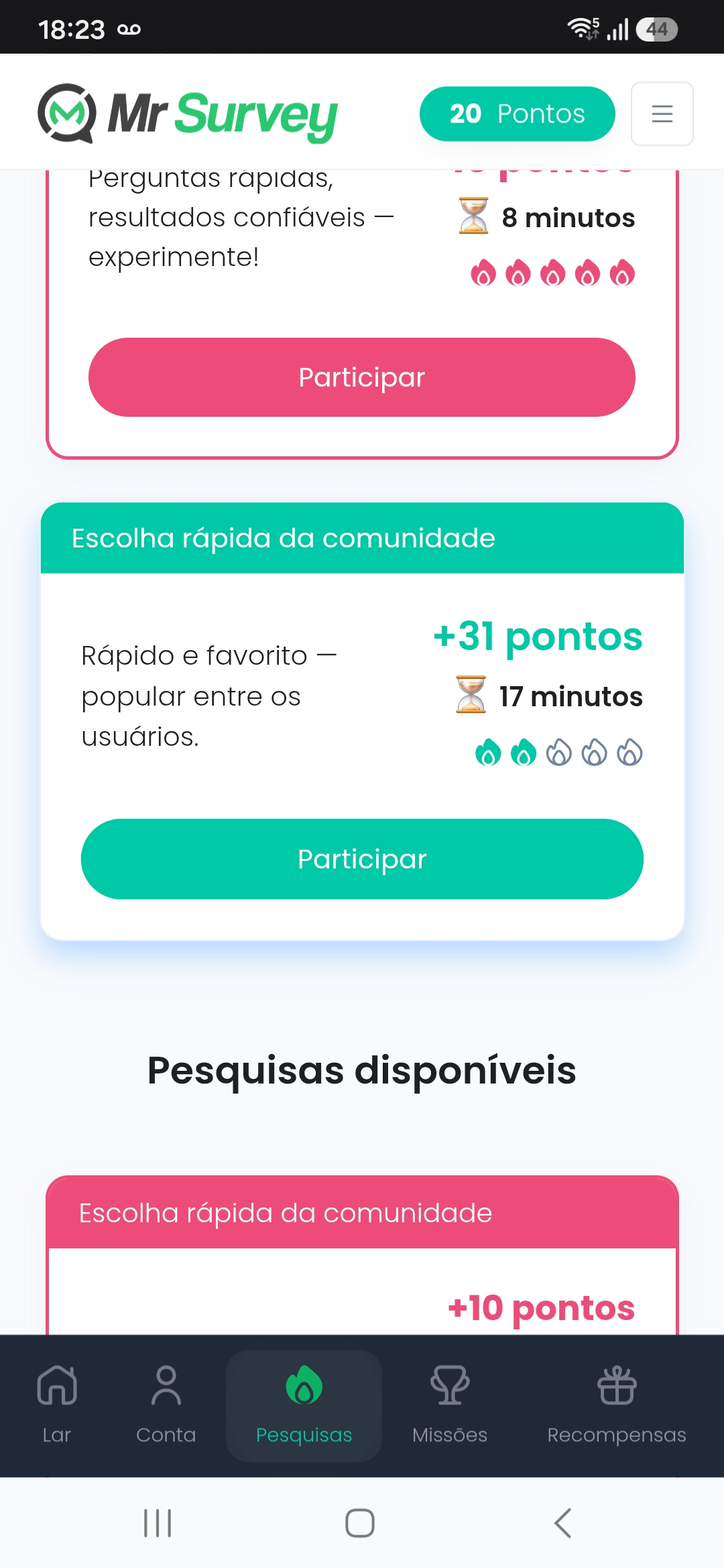 Interface de Tarefas Chrome Atualizada