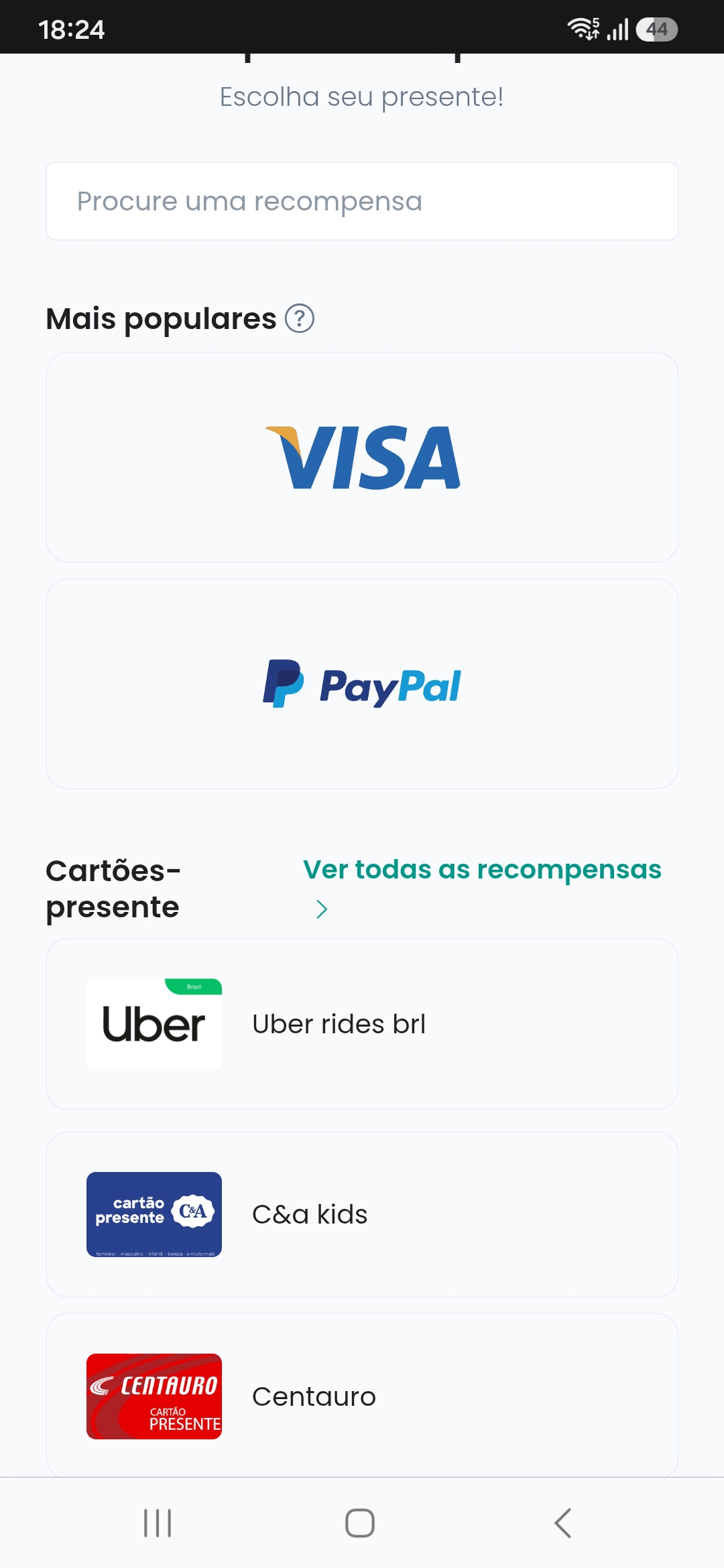 Histórico de Ganhos Renda Fácil Net